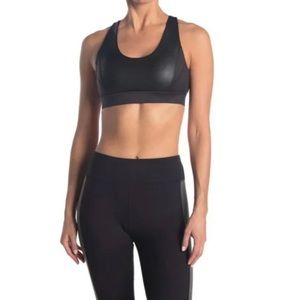 LN Splendid Studio Faux Leather Bra Small